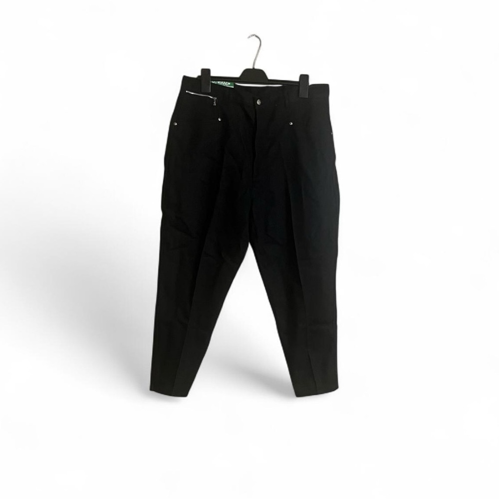 Gitano Jeans Sz 38 Black High Waisted Vintage Retro Y2K 80s Nostalgia Casual